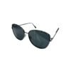 Bottega Veneta Grey Gradient Square Ladies Sunglasses - BV0220SK