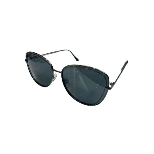 Bottega Veneta Grey Gradient Square Ladies Sunglasses - BV0220SK