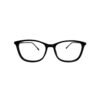 Untitled design (41) Black Matte full rim frame cat eye with lens