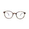 Brown Gold Full Round Rim With lens