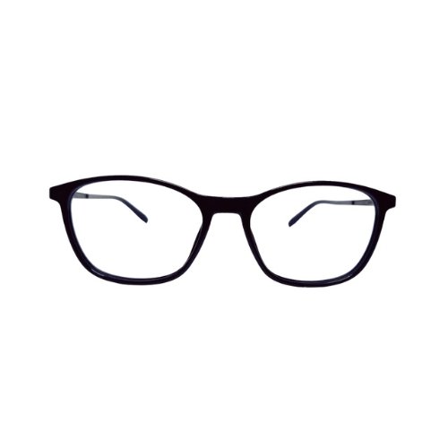 Untitled design (62) Black Rectangle Full Rim With lens