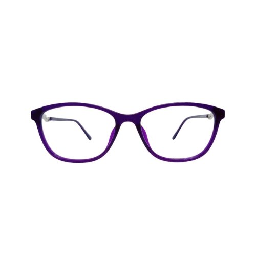 Spexwale Full Frame Cat Eye Purple with lens