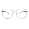 WhatsApp Image 2025-09-24 at 12.31.42 PM (1) Unisex Pink & Transparent Full Rim Square Frames Eyeglasses with lens (Josh taylor)