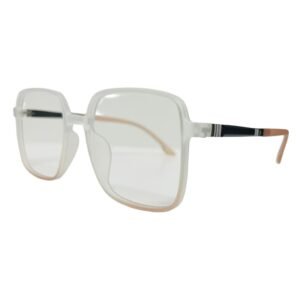 WhatsApp Image 2025-09-24 at 12.31.42 PM Unisex Pink & Transparent Full Rim Square Frames Eyeglasses with lens (Josh taylor)